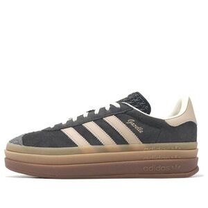 Adidas Gazelle Platform in Blue and Cream